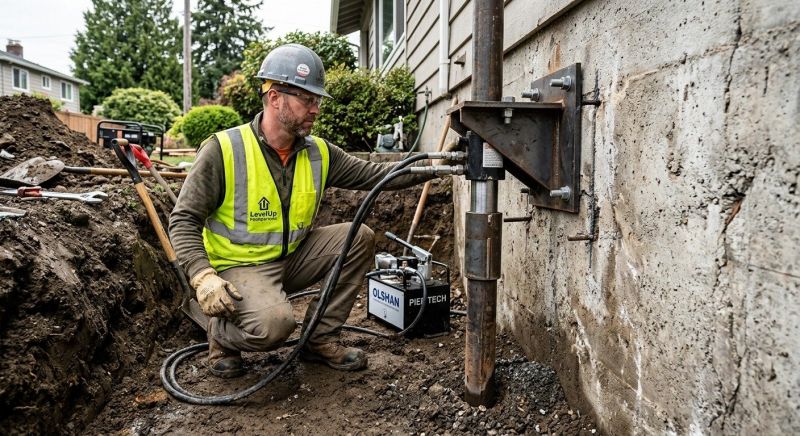 Home Foundation Leveling in Fort Washington, PA