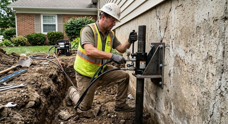 Home Foundation Leveling in Lansdowne, PA