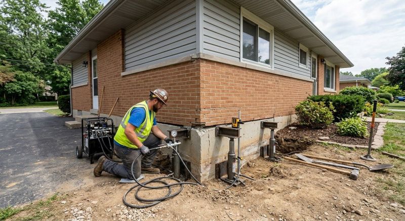Home Foundation Leveling in Marcus Hook, PA