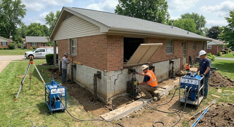 Home Foundation Leveling in Norristown, PA