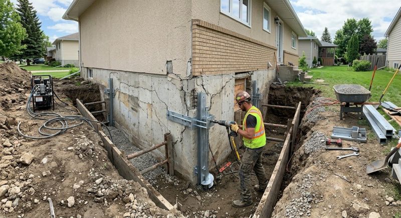 Home Foundation Repair in Glen Mills, PA