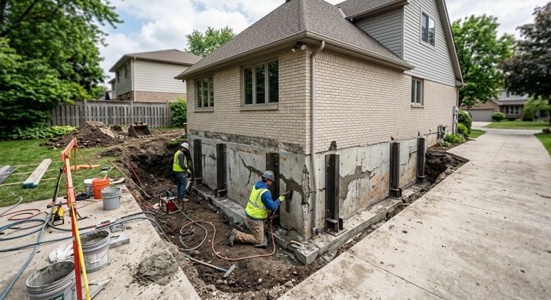 House Foundation Repair in King Of Prussia, PA