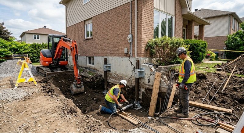 House Foundation Repair in Mount Laurel, NJ