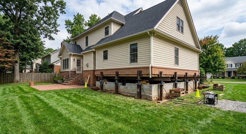 Settling Foundation Service in Ardmore, PA