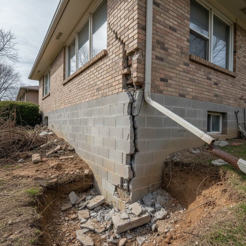 Settling Foundation Service in Willow Grove, PA