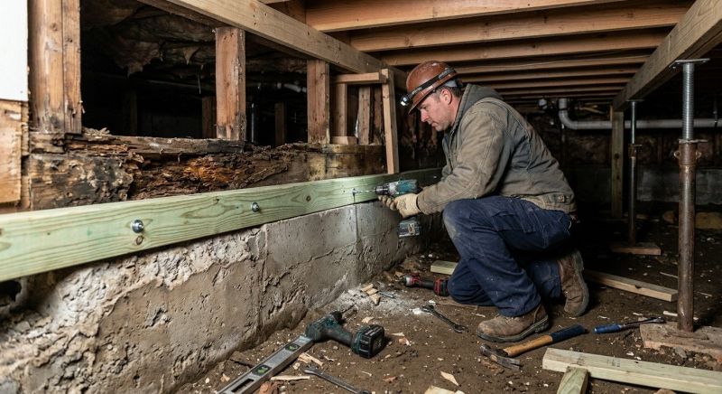 Sinking Foundation Repair in Montgomery County, PA