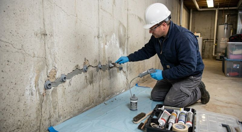 Structural Crack Repair in Bryn Mawr, PA