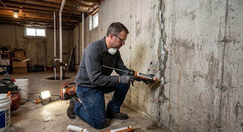 Structural Crack Repair in Bryn Mawr, PA