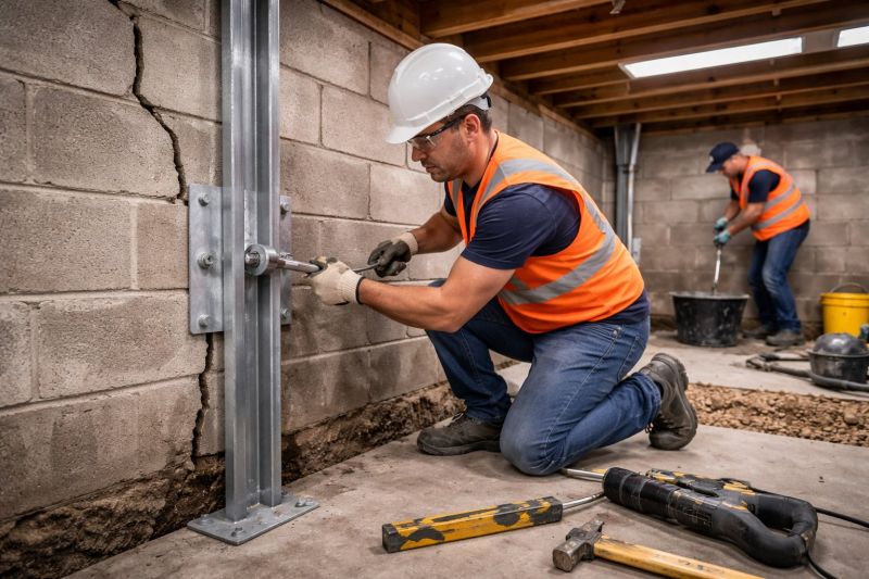 Structural Foundation Repair in Bensalem, PA