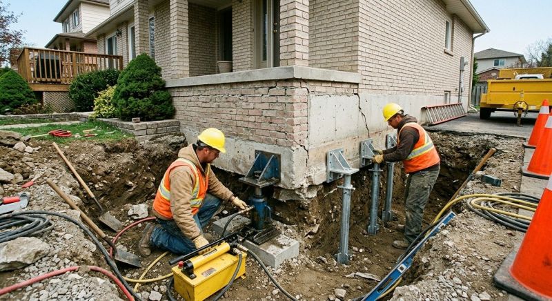 Structural Foundation Repair in Exton, PA