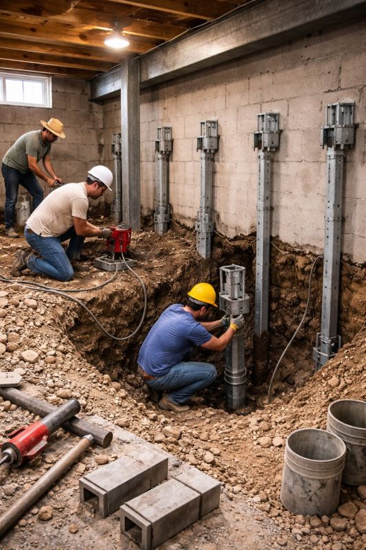 Underpinning Repair in Bryn Mawr, PA