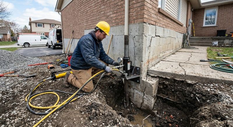 Underpinning Repair in Bryn Mawr, PA
